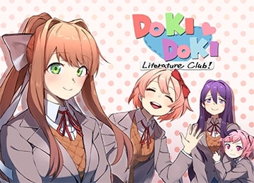 Doki Doki Literature Club Plus Feature Image - Gamersmaze.com