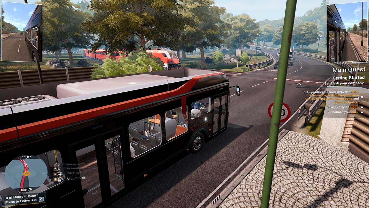 Bus Simulator 21 Gameplay Image - Gamersmaze.com