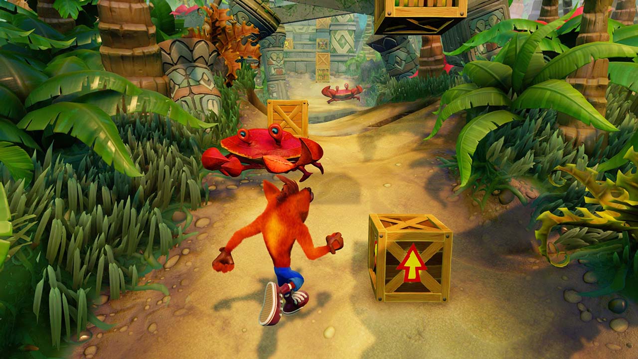 Crash bandicoot N sane trilogy Gameplay img - Gamersmaze.com