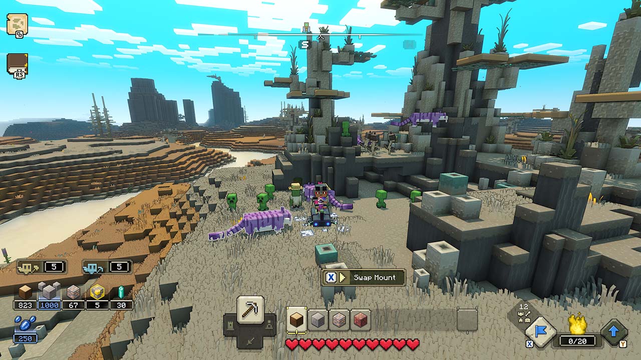 Minecraft Legends Gameplay Image - Gamersmaze.com