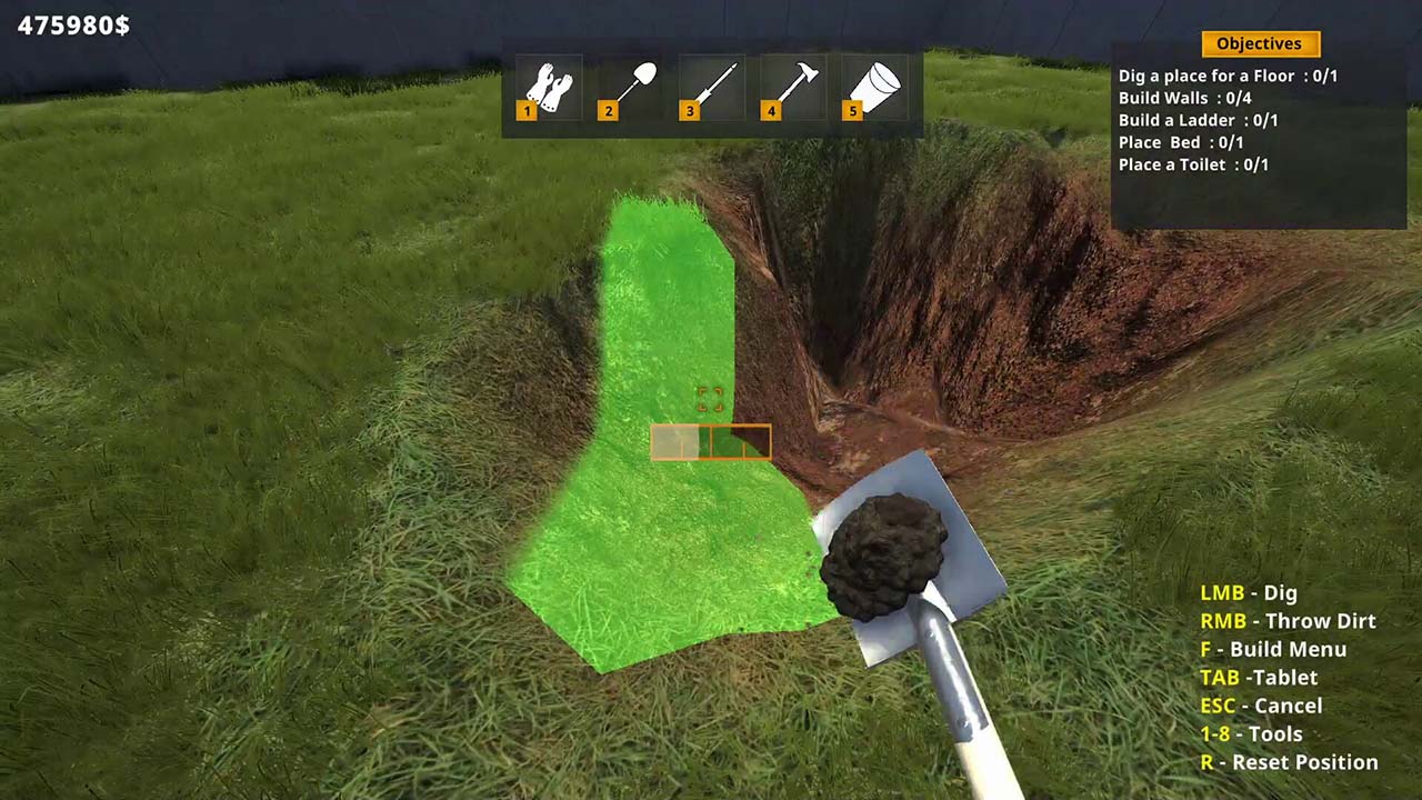 Bunker Builder Simulator Gameplay Image - Gamersmaze.com