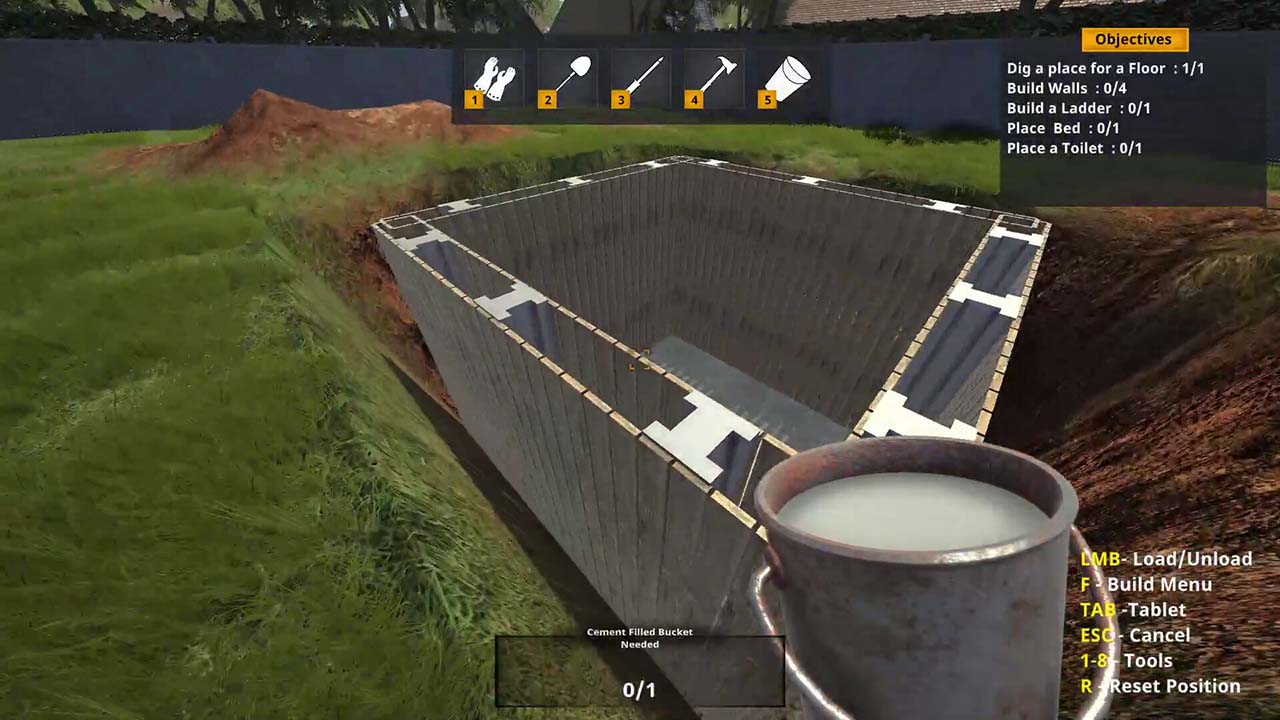Bunker Builder Simulator Gameplay Image - Gamersmaze.com