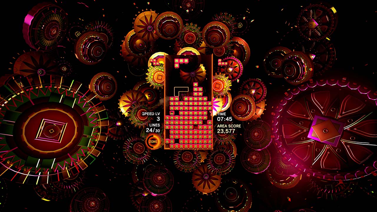 Tetris Effect Connected Gameplay Image - Gamersmaze.com