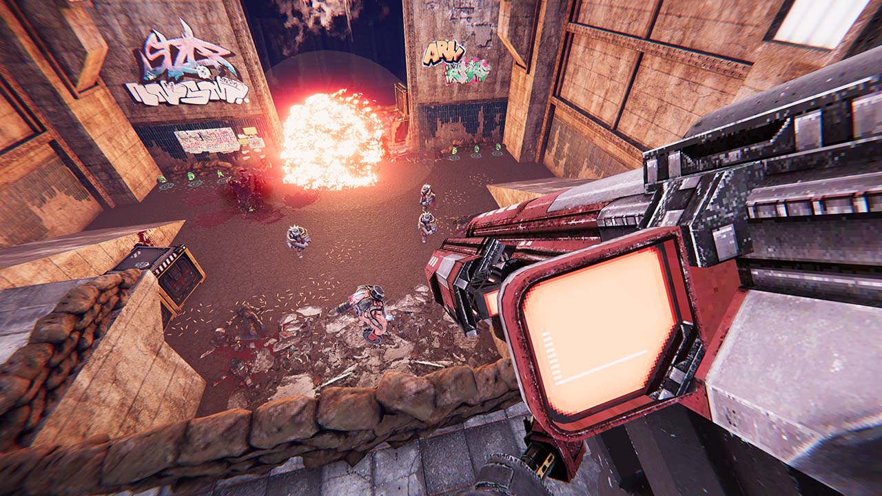 Turbo Overkill Gameplay Image - Gamersmaze.com