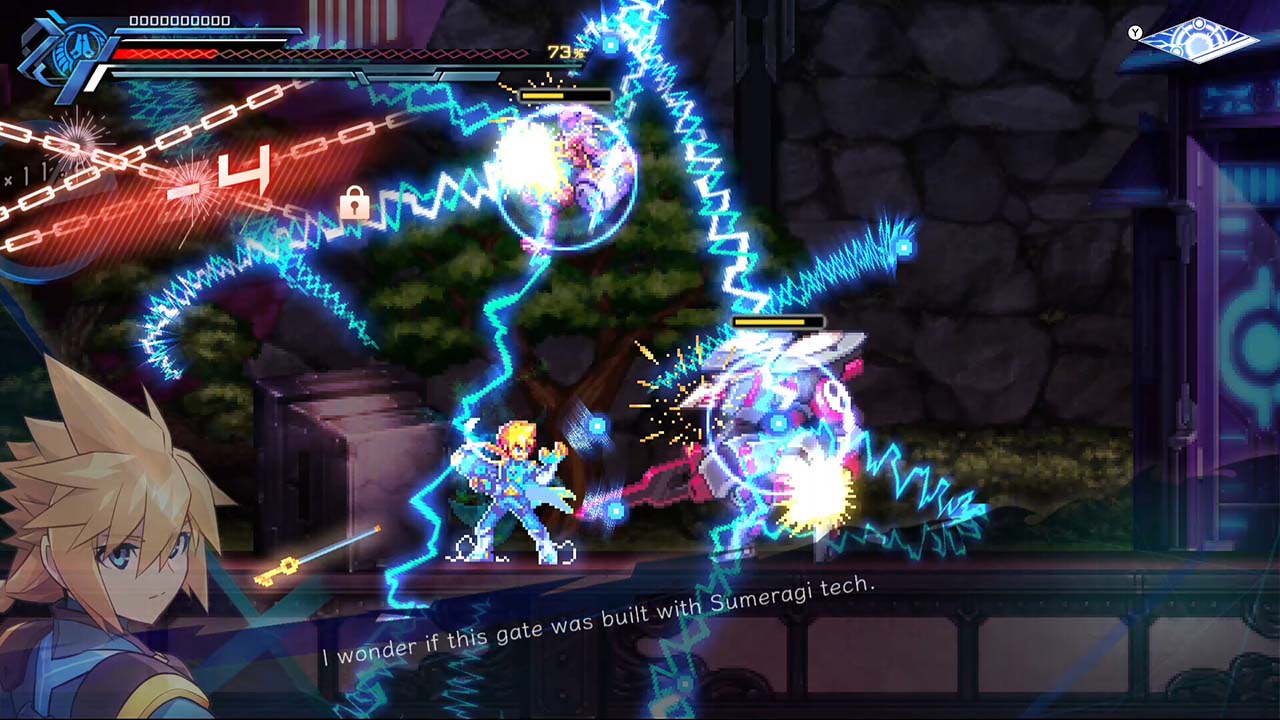 Azure Striker Gunvolt 3 Gameplay Image - Gamersmaze.com